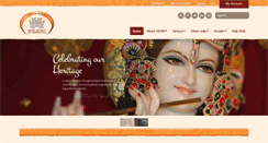 Desktop Screenshot of hindumandirmn.org